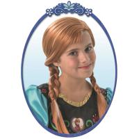 Perruque de la Princesse Anna Frozen La Reine des Neiges Rubie’s