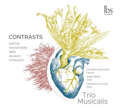 Contrasts Trios pour clarinette, violon et piano