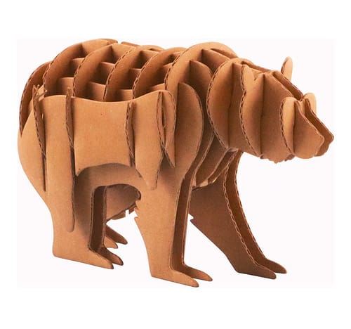 Maquette Ours Carton 150 x 150 mm