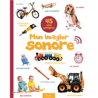 MON IMAGIER SONORE/LES ANIMAUX - 50 SONS DIFFERENTS
