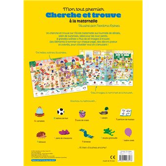 Mon tout premier cherche et trouve - la maternelle