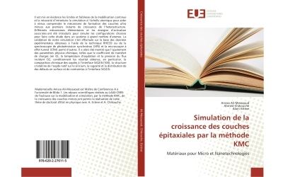 Simulation de la croissance des couches epitaxiales par la m