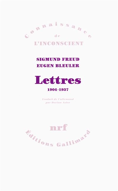 Lettres - Eugen Bleuler - broché