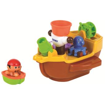 Jouet de bain jouet de bateau jouet de bateau jouet de bateau de guerre  pour enfants jouet de croisière dans la baignoire, cadeau pour enfants jouet  de piscine (gris)