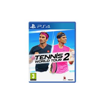 Tennis World Tour - PS4 - Game Games - A Loja Mais POP do Brasil | Vem Tennis World Tour - PS4 - Game Games - A Loja Mais POP do Brasil | Vem