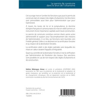 Le permis de construire dans le droit de l'urbanisme