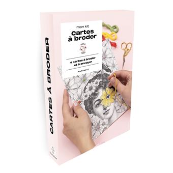Cartes à broder