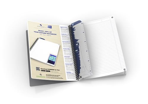 Cahier grand format Oxford Cahier Office Intégrale 21x29,7cm 100