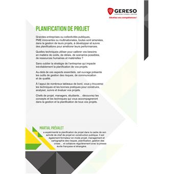 Planification de projet