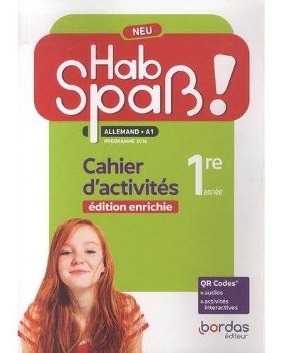 Hab'spaß ! Neu - Allemand 1re année - 2022 - Cahier - élève