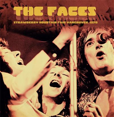 Strawberry Mountain Fair Radio Broadcast Vancouver 1970 Édition Limitée Vinyle Jaune
