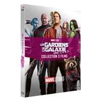 Coffret Les Gardiens de la Galaxie 1 à 3 Blu-ray