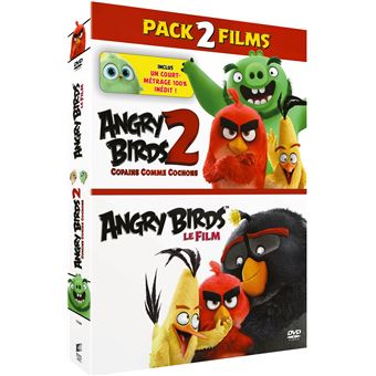 Angry BirdsCoffret Angry Birds et Angry Birds 2 : Copains comme cochons DVD