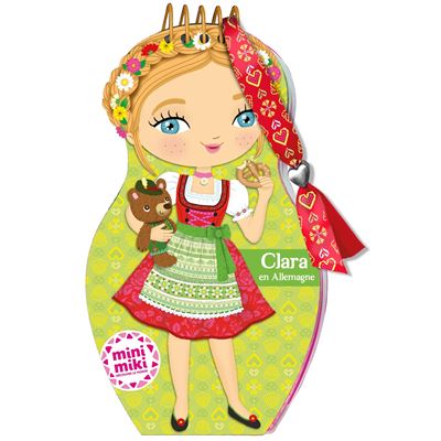 Minimiki - Carnet créatif Clara en Allemagne - Julie Camel - broché