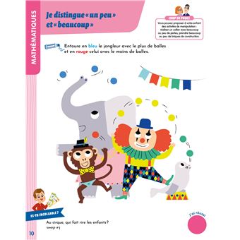 Les incollables - Vive la maternelle avec les incollables - Petite section