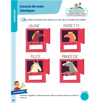 Les incollables - Vive la maternelle avec les incollables - Petite section