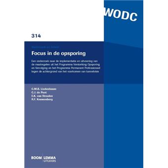 Onderzoek En Beleid-reeks WODC - Een Onderzoek Naar De Implementatie En ...