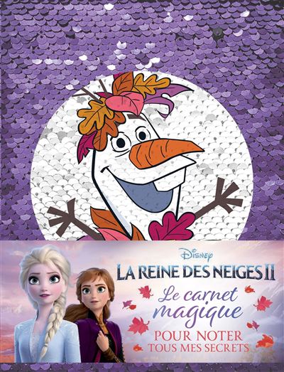 La Reine des Neiges 2, Carnet à sequins
