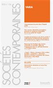 Sociétés contemporaines 126
