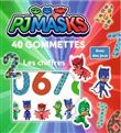 Pjmasks - Les chiffres 40 gommettes Lic