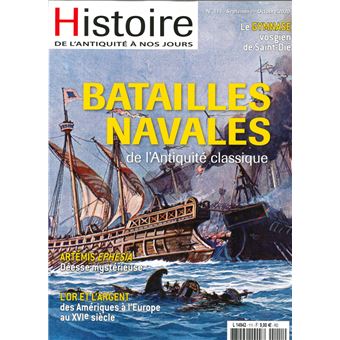 Histoire de l'Antiquité à nos jours N°111 Les batailles navales de l'Antiquité - sept/oct. 2020