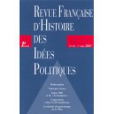 Française d'histoire des idées politiques