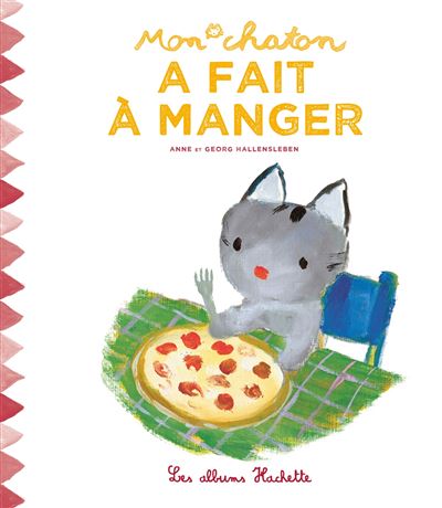 Mon chaton a fait à manger
