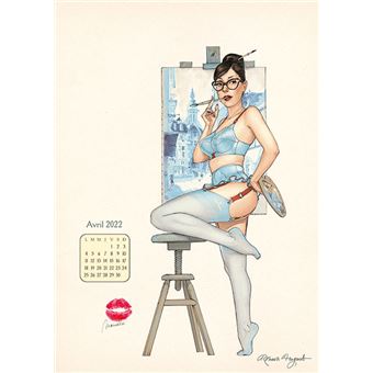 Calendrier Romain Hugault - Pin-Up