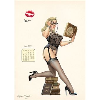 Calendrier Romain Hugault - Pin-Up