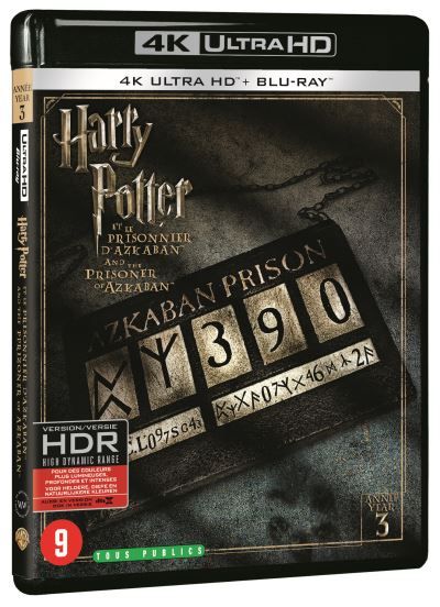 Harry Potter Harry Potter et le prisonnier d'Azkaban Blu-ray 4K Ultra HD -  Blu-ray 4K - Alfonso Cuarón - Daniel Radcliffe - Rupert Grint : toutes les  séries TV à la Fnac