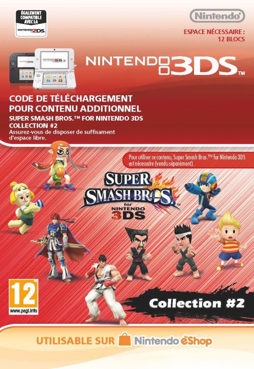Code de téléchargement Super Smash Bros. Collection #2 Nintendo 3DS