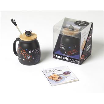 Coffret Mug une pause chat noir