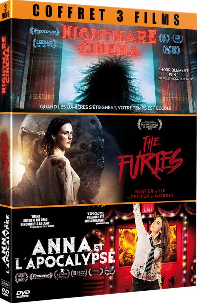 Coffret 3 Films d'Horreur DVD