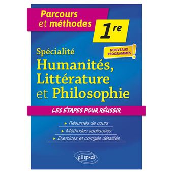 Spécialité Humanités, Littérature et Philosophie - Première - nouveaux programmes
