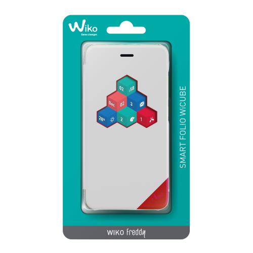 WIKO FND FOLIO WICUBE FREDDY BLANC
