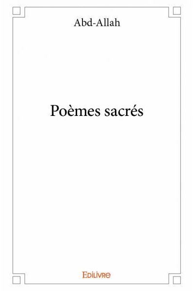 Poèmes sacrés