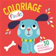 Le chien coloriage facile
