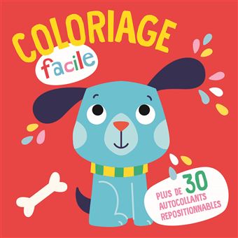 Le chien coloriage facile