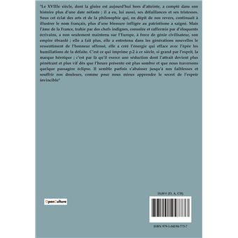 L'esprit public au XVIIIe siècle