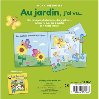 Au jardin, j'ai vu...