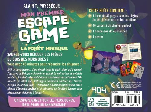 Escape game : Memoires de la foret : Jeu, concours a Mutzig