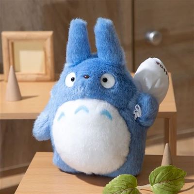 Peluche Mon voisin Totoro Ghibli Acrylique Totoro Bleu Sac