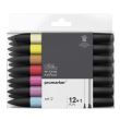 Set de 12 feutres Promarker + 1 Blender Winsor & Newton