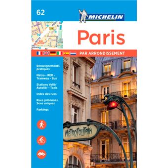 Paris par arrondissement - Plan Atlas (agrafé)