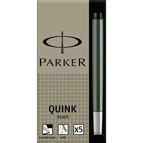 PARKER ETUI 5 CART PARKER LONGUE NOIR