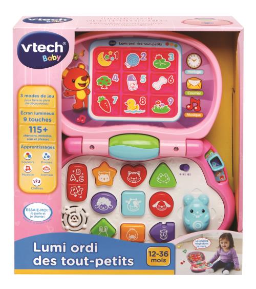 VTech Petit ordinateur pour enfants Rose