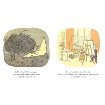 La souris qui voulait peindre