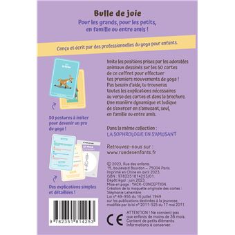 Coffret Bulle de joie - Le yoga en s’amusant, dès 6 ans