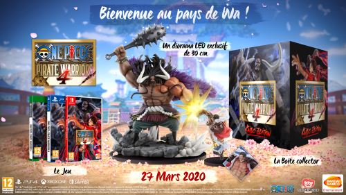 Pochette avant du jeu One Piece Pirate Warriors 4 Edition Collector Xbox One