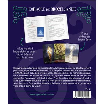 L'Oracle de Brocéliande - Le livre & le jeu de 53 cartes - Coffret